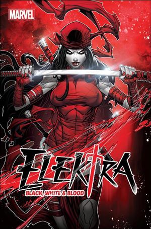 Elektra: Black, White & Blood issue 2-B JonBoy Meyers Cover