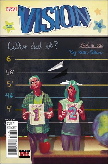 Vision (2016) issue 4-C Mike Del Mundo Cover (2nd Printing)