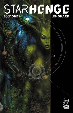 Starhenge, Book One: The Dragon & the Boar issue 4 Liam Sharp Sprite Cover