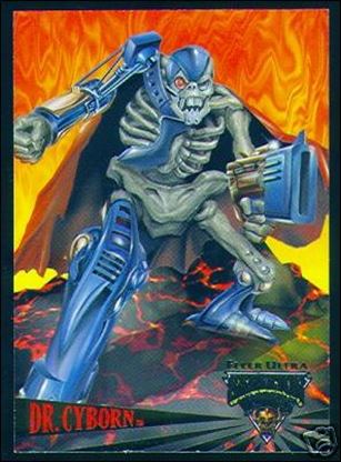 Fleer Ultra Skeleton Warriors (Promo) card Dr. Cyborn Dr. Cyborn