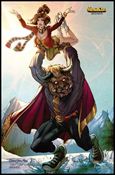 Grimm Fairy Tales Presents The Library issue 4-C Pasquale Qualano MegaCon Cover 1/500