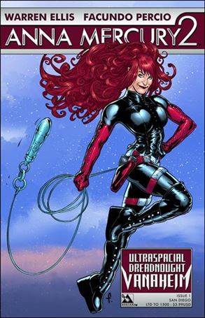 Anna Mercury 2 issue 1-H San Diego Comic-Con Cover 1/1500