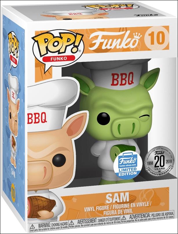 POP! Funko - Fantastik Plastik figure 10-C Sam (Green) Funko Shop Exclusive