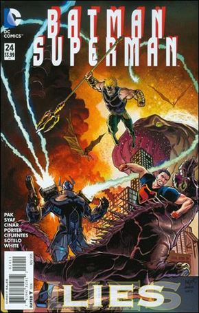 Batman/Superman (2013) issue 24 Ardian Syaf Cover