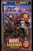 Marvel Legends (Series 4) figure 5-D Punisher (Grey Belt & Pockets - Poster Book)