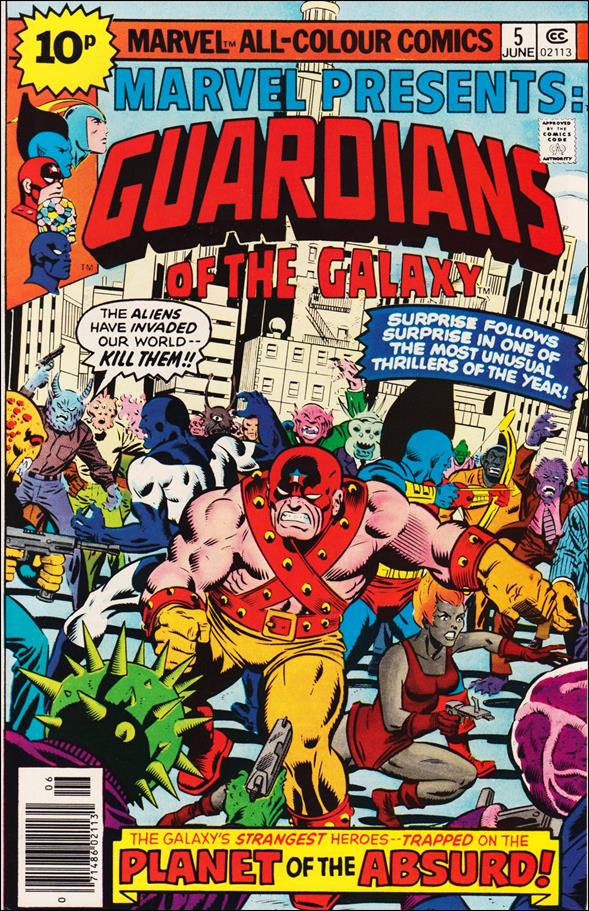 Marvel Presents issue 5-C UK Price Cover