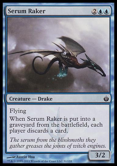 Magic the Gathering: Mirrodin Besieged (Base Set) card 31 Serum Raker