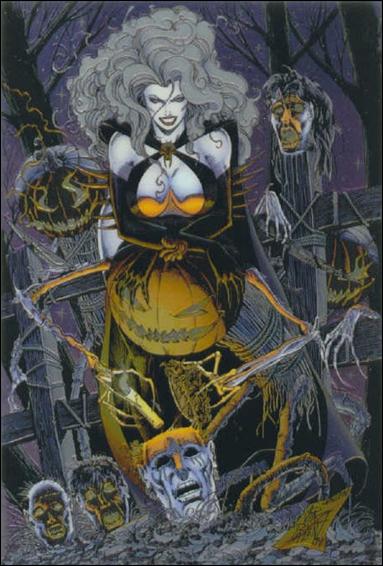 Lady Death Mega Chromium (Base Set) card 20 Halloween