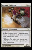Magic the Gathering: Betrayers of Kamigawa (Base Set) card 14 Kitsune Palliator