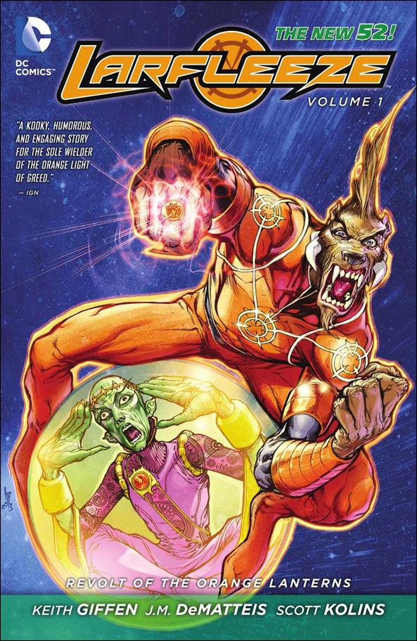 Larfleeze issue 1 Revolt of the Orange Lanterns