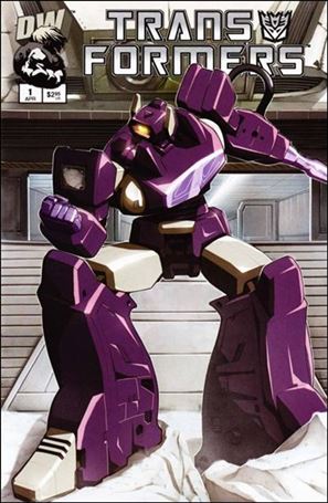 Transformers: Generation 1 (2003) issue 1-C Shockwave 1:25 Cover