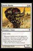Magic the Gathering: Worldwake (Base Set) card 4 Battle Hurda