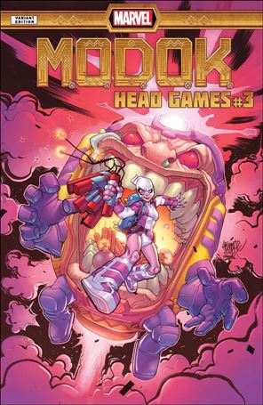 M.O.D.O.K.: Head Games issue 3-B David Lafuente Cover