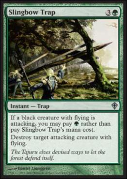 Magic the Gathering: Worldwake (Base Set) card 111 Slingbow Trap