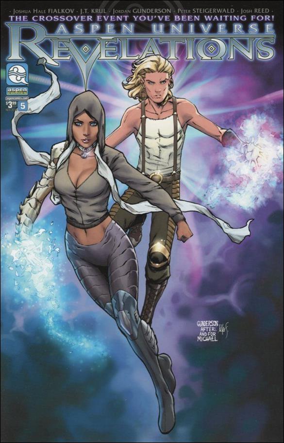 Aspen Universe: Revelations issue 5 Jordan Gunderson Cover