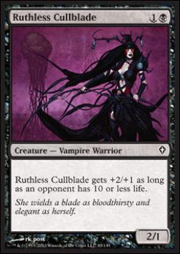 Magic the Gathering: Worldwake (Base Set) card 65 Ruthless Cullblade