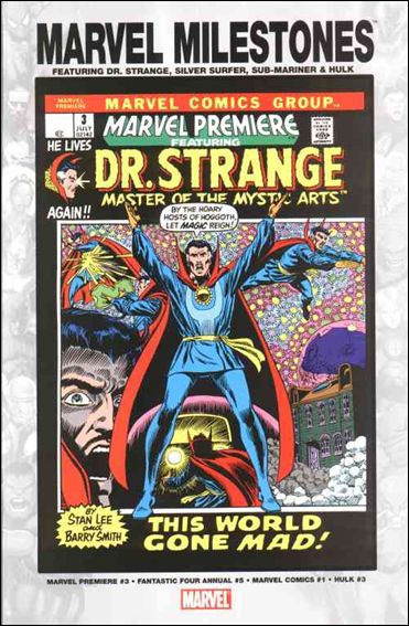 Marvel Milestones: Dr. Strange, Silver Surfer, Sub-Mariner, & Hulk issue nn