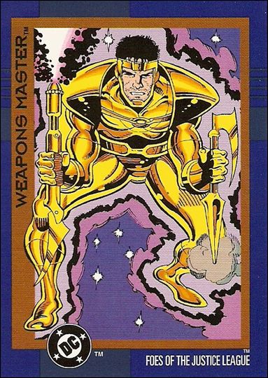 DC Cosmic Teams (Base Set) card 121 Weapons Master
