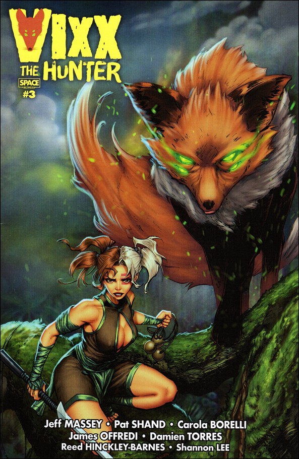 Vixx the Hunter issue 3 Randy Stewart II Cover