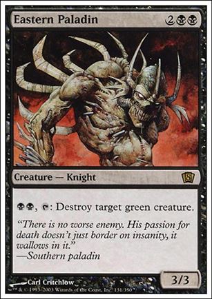 Magic the Gathering: 8th Edition (Base Set) card 131 Eastern Paladin
