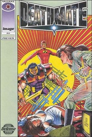 Deathmate Preview issue nn1-B Comic Defense System Cover