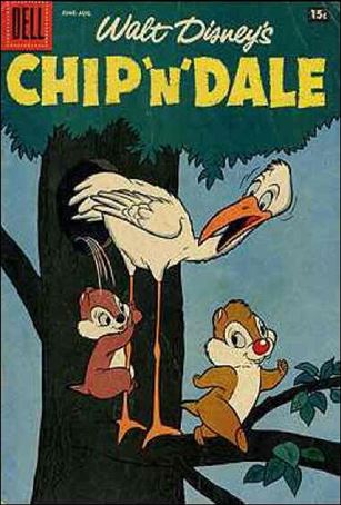 Walt Disney's Chip 'n' Dale issue 14-B 15 Cent Price Cover
