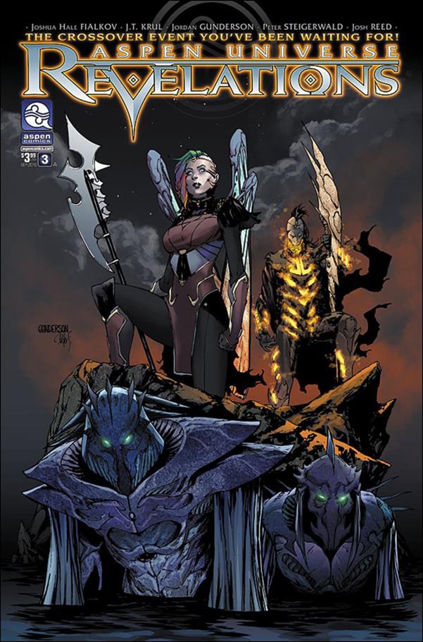 Aspen Universe: Revelations issue 3 Jordan Gunderson Cover