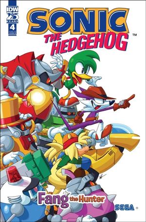 Sonic the Hedgehog: Fang the Hunter issue 4-B Evan Stanley Cover