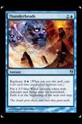 Magic the Gathering: Duel Decks: Izzet vs. Golgari (Base Set) card 23 Thunderheads