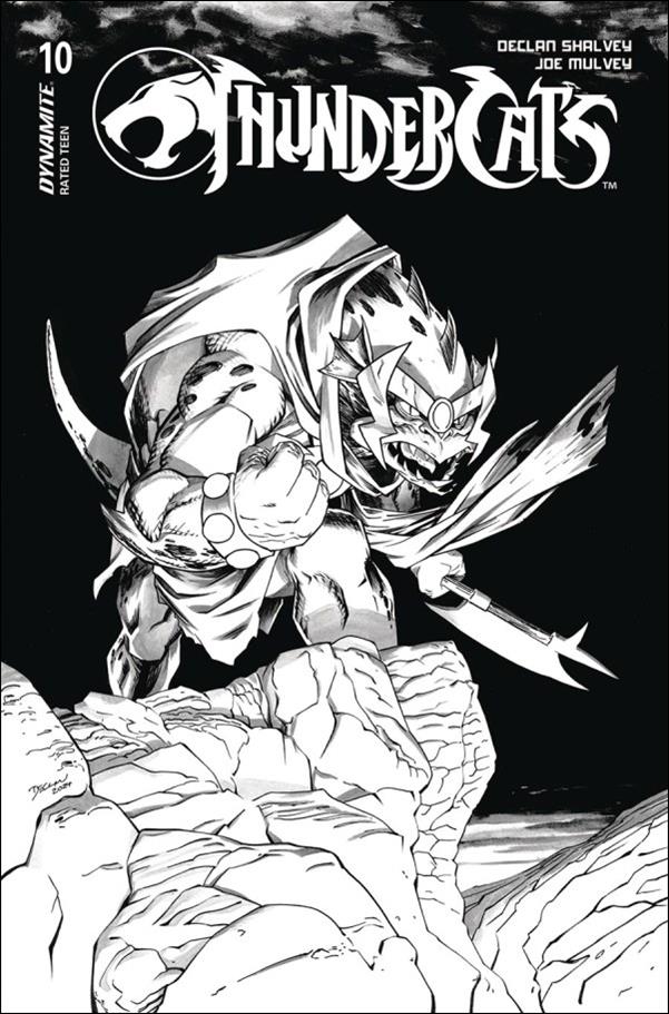 Thundercats (2024) issue 10-J Declan Shalvey B&W 1:10 Cardstock Cover