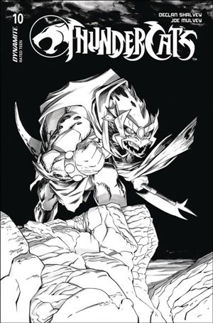 Thundercats (2024) issue 10-J Declan Shalvey B&W 1:10 Cardstock Cover