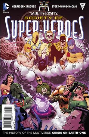 Multiversity: The Society of Super-Heroes: Conquerors of the Counter-World issue 1-D Guillem March 1:50 History of the Multiverse Cover