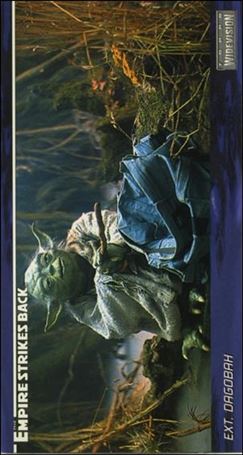 Star Wars Widevision Pepsi MailAway (Promo) card 68 Ext. Dagobah
