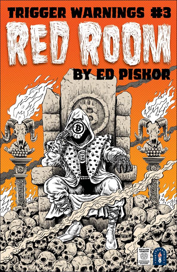 Red Room: Trigger Warnings issue 3 Ed Piskor Orange Background Cover