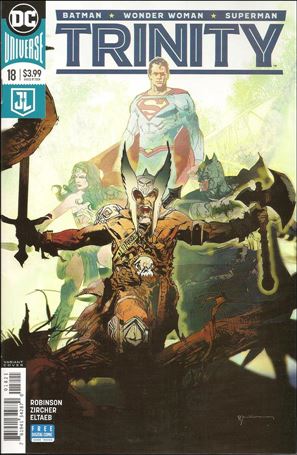 Trinity (2016) issue 18-B Bill Sienkiewicz Cover