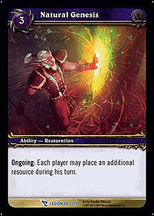 World of Warcraft: March of the Legion (Base Set) card 26 Natural Genesis