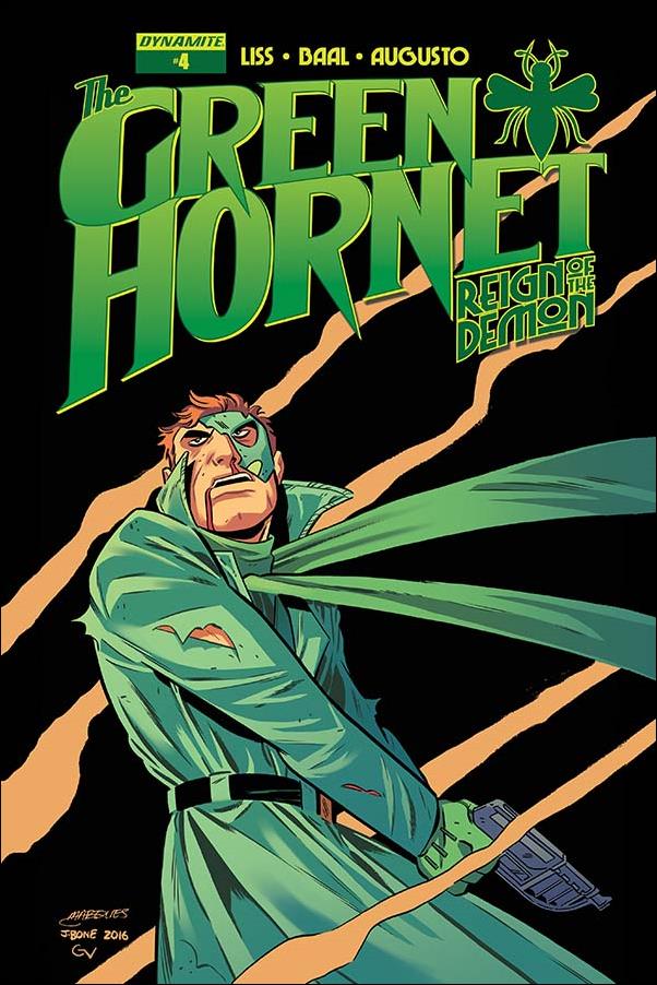 Green Hornet Reign of the Demon issue 4-B Anthony Marques Cover