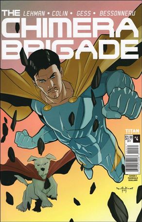 Chimera Brigade issue 4-C Pasquale Qualano Cover