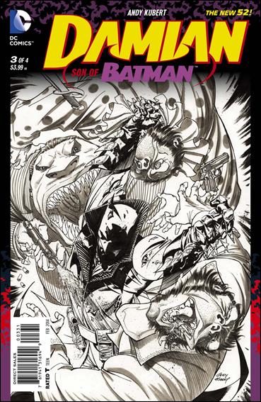 Damian: Son of Batman issue 3-C Andy Kubert 1:100 Sketch Cover