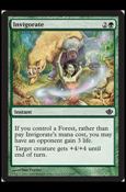 Magic the Gathering: Duel Decks: Garruk vs. Liliana (Base Set) card 19 Invigorate
