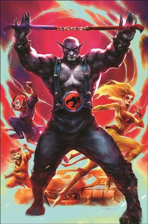 Thundercats (2024) issue 3-ZE Ivan Tao 1:15 Foil Virgin Cover