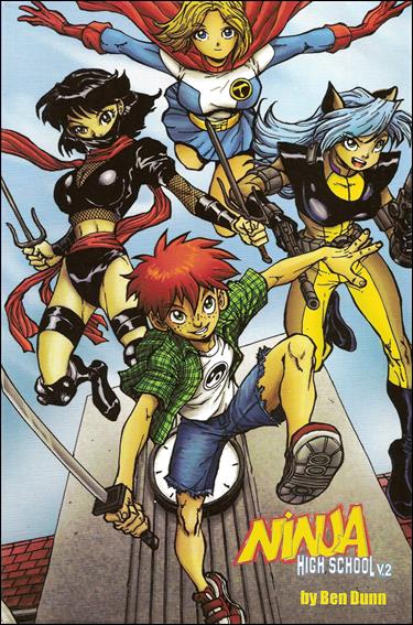 Ninja High School V2 issue nn Dust Jacket