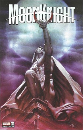 Moon Knight (2021) issue 15-C Adi Granov Trinity Comics NYCC Cover 1/1000