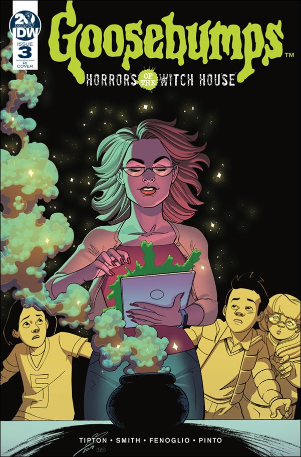Goosebumps: Horrors of the Witch House issue 3-B Megan Levens 1:10 Cover