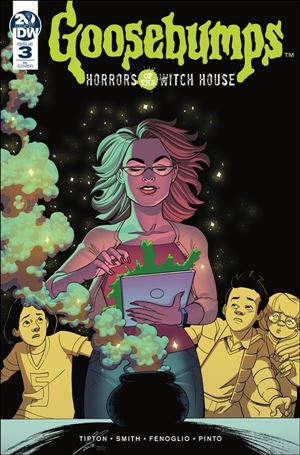 Goosebumps: Horrors of the Witch House issue 3-B Megan Levens 1:10 Cover