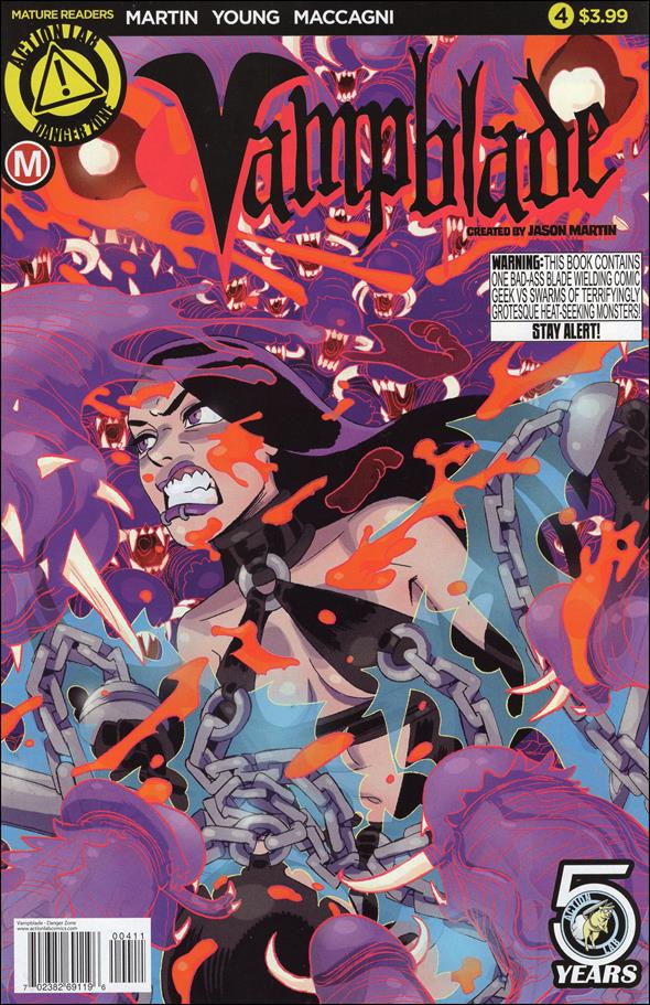 Vampblade issue 4 Winston Young Standard Cover