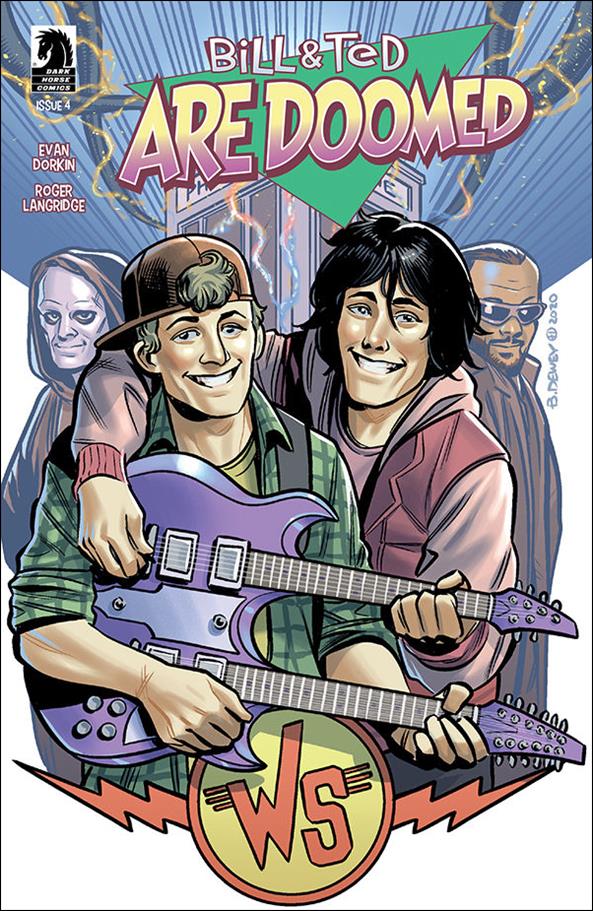 Bill & Ted Are Doomed issue 4-B Benjamin Dewey Cover