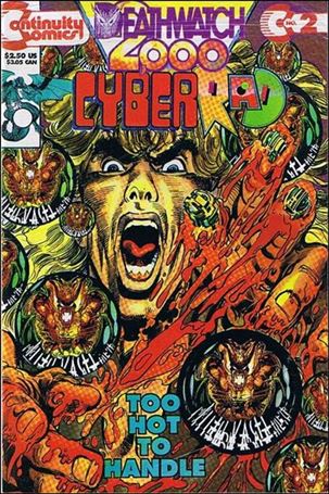 CyberRad Deathwatch 2000 issue 2 Polybagged with Trading Card