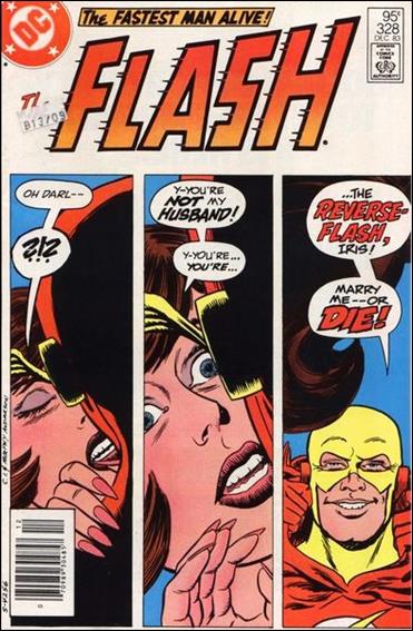 Flash (1959) issue 328-B Canadian Price Cover