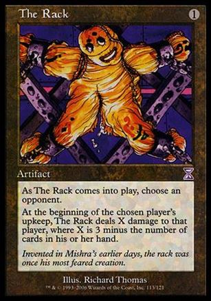 Magic the Gathering: Time Spiral (Timeshifted Subset) card 113 The Rack